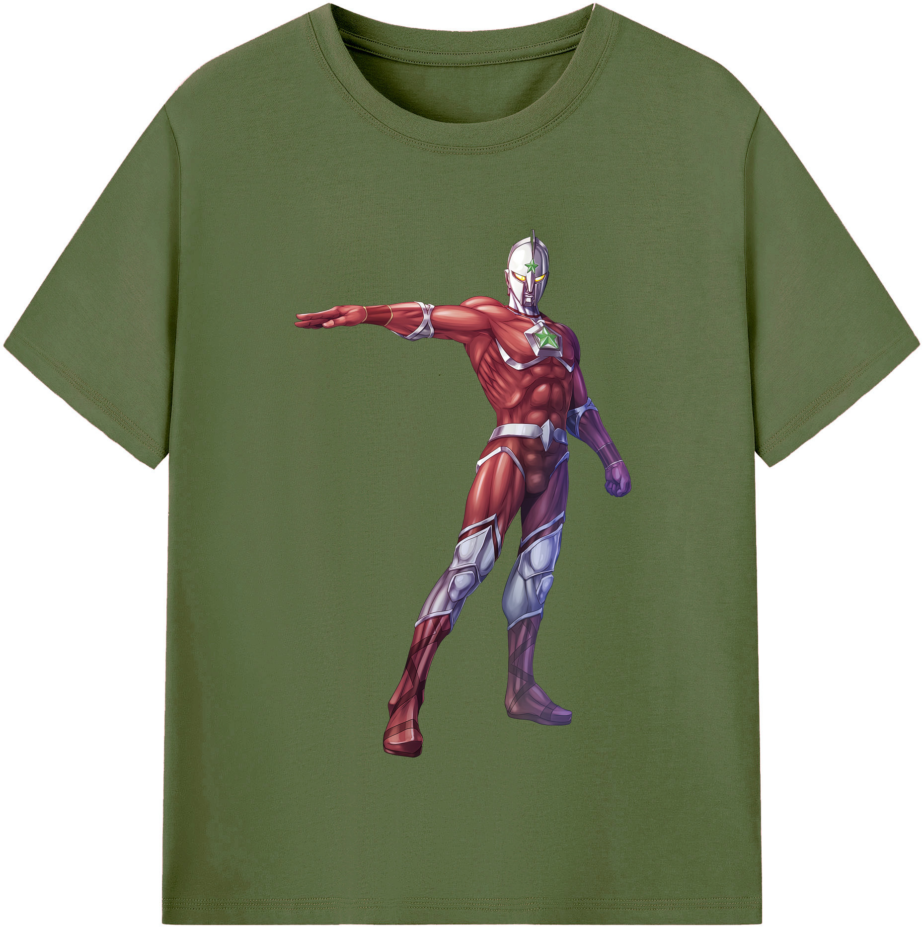 （画像用） ウルトラマン Ultraman 綿100％半袖Tシャツ（フロントプリント）